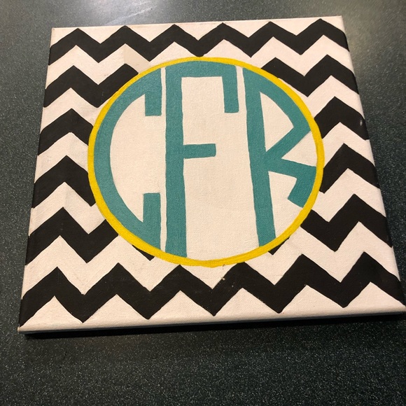 “CFR” Monogram Canvas - Picture 1 of 5